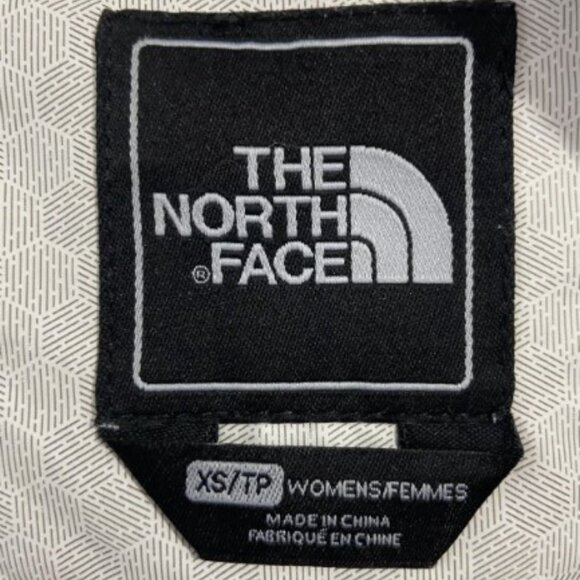 The North Face Women’s Hyvent 2.5l Jacket hooded zip size XS Gray/green zip - Picture 5 of 14